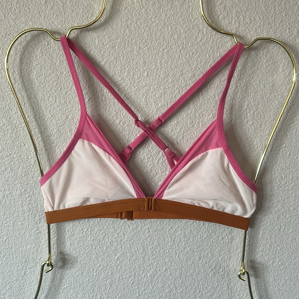 Aerie Colorblock Retro Mesh Bralette